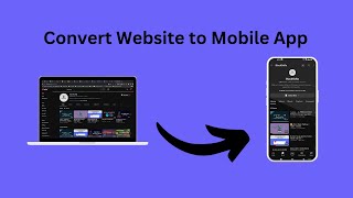 Convert Website to Android amp iOS App 📱 using Flutter  WebView App [upl. by O'Connor]