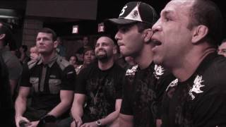 Michael Bisping hating on Wanderlei Silva  Stephan Bonnar sleeping at event [upl. by Quirita795]