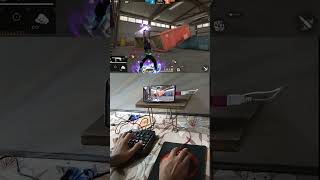 How To Play a Free Fire With Keyboard ⌨️ And Mouse 🖱️  free fire  freefire gaming [upl. by Carolee]