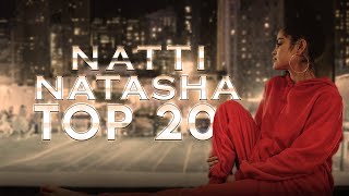 Natti Natasha La Colección Definitiva de Éxitos  Top 20 Audio [upl. by Tterag24]