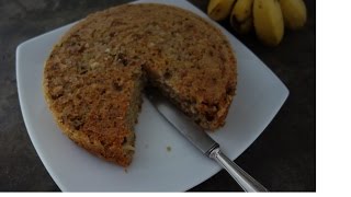 Easy Banana Cake Recipe [upl. by Gayn]