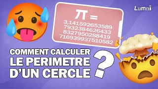 Comment calculer le périmètre d’un cercle   Logique   Lumni [upl. by Nirrek]