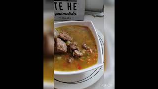 DELICIOSA SOPA DE LENTEJAS CON COSTILLA [upl. by Elinet]