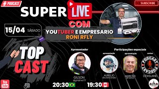 ENTREVISTA AO VIVO COM RONI RFLY YOUTUBER ESTADOS UNIDOS CANADA BRASIL [upl. by Jami]