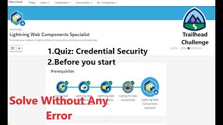Lightning Web Components Specialist Challenge 1 And 2 [upl. by Mendes]