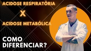 Acidose Respiratória X Acidose Metabólica  Aprenda a diferença em 3 minutos 🤔 [upl. by Donaghue]