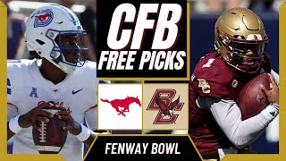 SMU vs BOSTON COLLEGE CFB Picks amp Prediction  Fenway Bowl Free Picks Today [upl. by Aliuqa845]