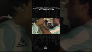 La arenga del Diego y Brown previo a la final con Alemania De esos videos que por ahí no viste… [upl. by Adli]