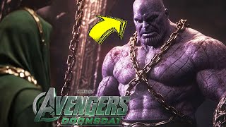 DR DESTINO derroutou o THANOS em seu universo  vingadores doomsday [upl. by Ardnuyek]