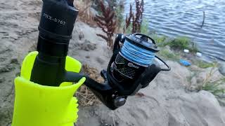 Tautline hitch an EASY knot to spool up your spinning reel How to attach line to fishing reel [upl. by Aileon624]