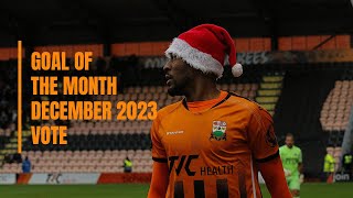 Goal of the Month  December 2023 [upl. by Auqkinahs]