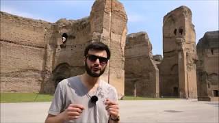 Les THERMES de CARACALLA Baths of Caracalla [upl. by Corina]