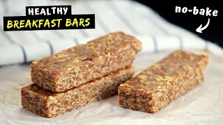 BREAKFAST BARS that are actually GOOD for you [upl. by Adnirb]