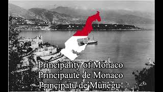 Monaco National Anthem  Hymne monégasque  Instrumental [upl. by Nwahsiek]