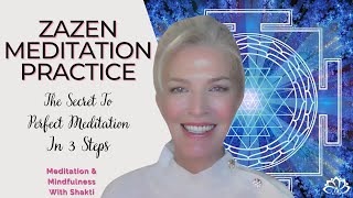 Zazen Meditation Practice The Secret To Perfect Meditation In 3 Steps [upl. by Estren]