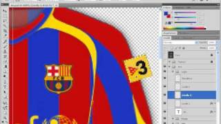 Kit Design  Creare maglie calcio tutorial base pt3 [upl. by Ongun222]