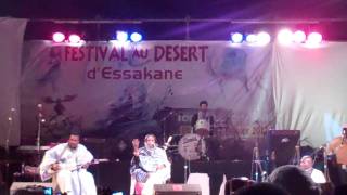 Noura Mint Seymali at 2012 Festival au Desert [upl. by Ketchan]