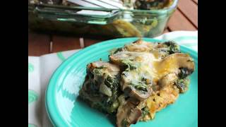 Spinach and Mushroom Enchilada Casserole – SNAP4CT Recipe [upl. by Allevon407]