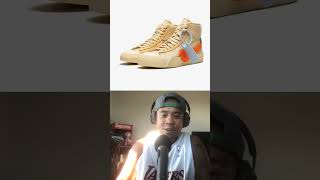 The Nike OffWhite Blazer All Hallows Eve sneakerpodcast shoepodcast sneakerhead shoes wine [upl. by Camilla297]