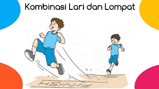 Kombinasi Lari dan Lompat  Materi PJOK SD [upl. by Ursa]