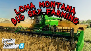 Starting a Farm in Big Sky Country our first day Loma Montana FS22 [upl. by Hinda265]