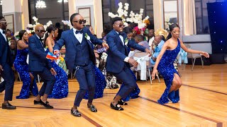 Best Congolese Wedding Entrance Dance Eben Ezer Oliver 🔥🇨🇩 [upl. by Horbal]