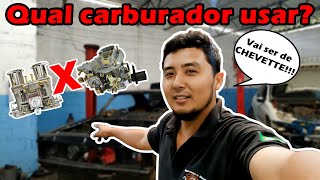 Qual CARBURADOR USAR no OPALÃO Tipos de carburadores do opala 6cc [upl. by Oramug]