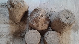 sandcement crumbling super duper relaxing satisfying video oddlysatisfying [upl. by Llecrad]