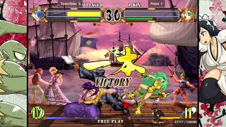 Samurai Shodown VI Matches 05142024  Toast Rider Sogetsu vs Puera Cham Cham Various [upl. by Arikehs845]