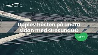 Höstlov i Danmark med ØresundGO [upl. by Ardnek]