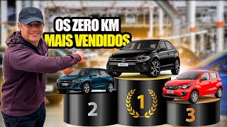 RANKING DOS CARROS ZERO KM mais VENDIDOS NO BRASIL outubro 2023 [upl. by Travis]