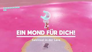 Super Mario Odyssey  Schlemmerland  Mond Nr 12  Salzinsel in der Lava [upl. by Yelwah]