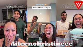 1Hour Aileenchristineee TikTok 2024  Funny Aileen and Deven Funny Couple 2024 [upl. by Jasen]