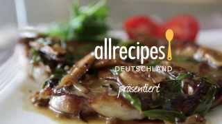 Rezept Steak mit Pilzsoße braten [upl. by Allan]