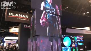 InfoComm 2017 Leyard Exhibits Creative Custom LED Solutions [upl. by Wehttan]