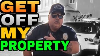 Get Off My Property Come Back With A Warrant [upl. by Ahsenev615]