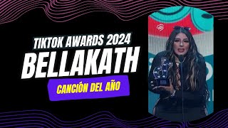 Bellakath GANA PREMIO A CANCIÓN del AÑO en TiktokAwards2024    pero esto paso [upl. by Noiz]