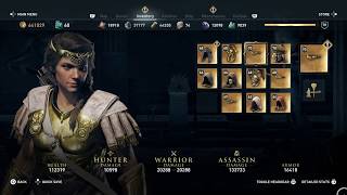 Assassins Creed Odyssey  Legendary Head  Aspasias Circlet [upl. by Ddet831]