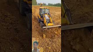 Jcb3dx backhoe 49hp machine jcb excavator jcb3dx jcblovers dozer jcbstunt backhoe buldozer [upl. by Yenduhc]