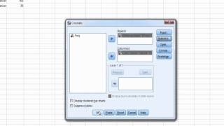 SPSS Video 10  Obtaining Odds Ratio amp Relative Risk In SPSS [upl. by Sparke190]