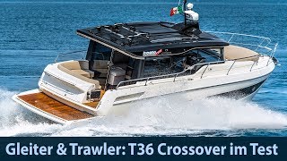 Cranchi T36 Crossover – 3 Kabinen auf 11 Meter [upl. by Eetsud]