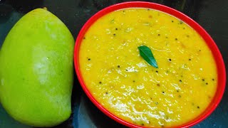 Chettinad Special Mango Pachadi  காரைக்குடி கல்யாண வீட்டு மாங்கா பச்சடி  Mangai Pachadi in Tamil [upl. by Hump240]