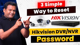 3 Easy Password Reset Methods for Hikvision DVRNVR Password  Bharat Jain [upl. by Lorak212]