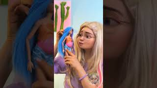 Barbie is having a baby 😱 barbie doll toys funny comedy humor lifehacks parody pregnancy [upl. by Ailecnarf65]