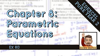 Parametric Equations 5 • Points of Intersection • P2 Ex8D • 🚀 [upl. by Ardnnaed]