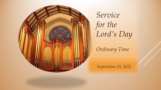 25 September 2022 Ordinary Time [upl. by Ainotal]