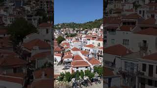 Panagitsa Tower in Skopelos Island Greece [upl. by Wilinski]