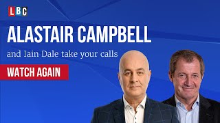 Alastair Campbell joined Iain Dale to take your calls  Watch again [upl. by Sada]