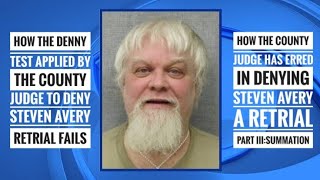 How the Denny Test fails in the motion for retrial in the Steven Avery Case stevenaveryavery [upl. by Keenan768]