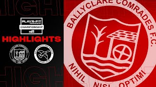 Comrades comeback from one nil down  Ballyclare 3  1 Ballinamallard  Match highlights [upl. by Septima]